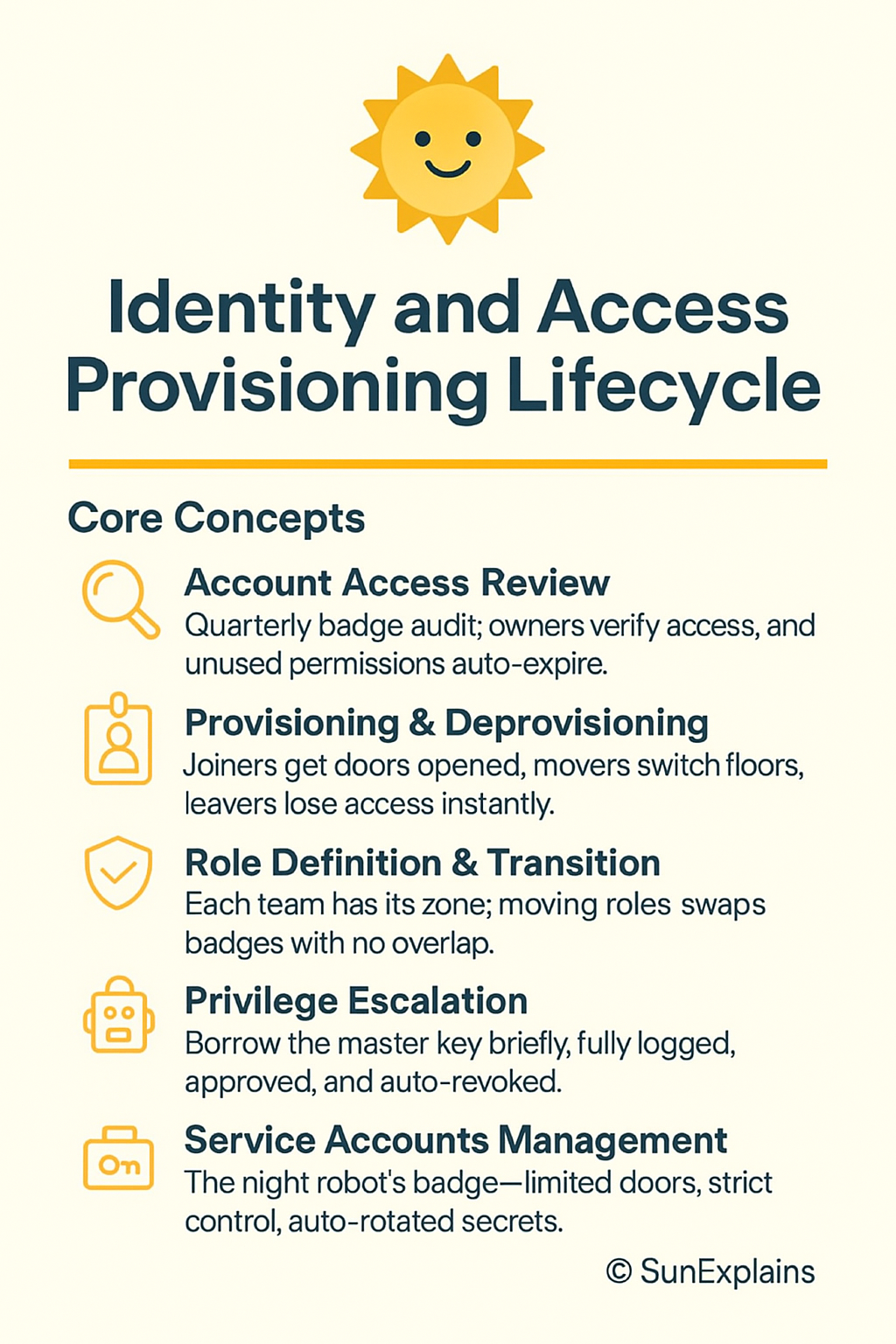 IAM Provisioning Lifecycle